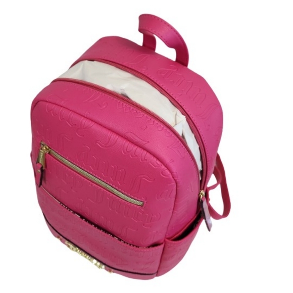 🆕️⬇️🎉HOST PICK 🎉 Juicy Couture Deboss Sorbet Cool Collar Full Size Backpack - Picture 15 of 16